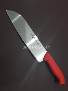 Santoku Şef Bıçağı Plastik Sap 30cm Toplam Uzunluk