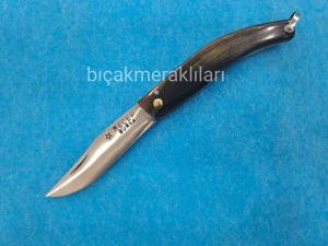 Recep Çakı Anahtarlık Minik Çakı 17cm Toplam Uzunluk Koç Boynuzu NO:1 Recep Çakı Anahtarlık Minik Çakı 17cm Toplam Uzunluk Koç Boynuzu NO:1