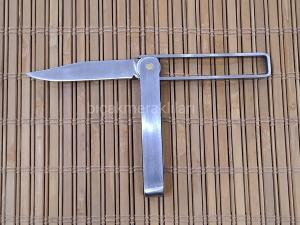 Pratik Metal Çakı-2mm 4034 Çelik-16,5cm-