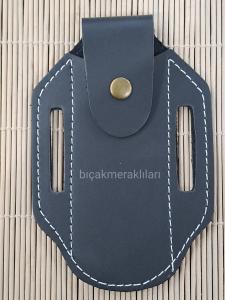 Çakı Kılıfı Kapaklı Kelebek Kemere Takmalı Model