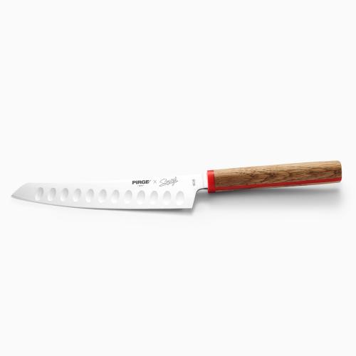 Pirge X Somer Sivrioğlu Sebze & Santoku 2'li Bıçak Seti - 35258