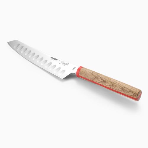 Pirge X Somer Sivrioğlu Sebze & Santoku 2'li Bıçak Seti - 35258