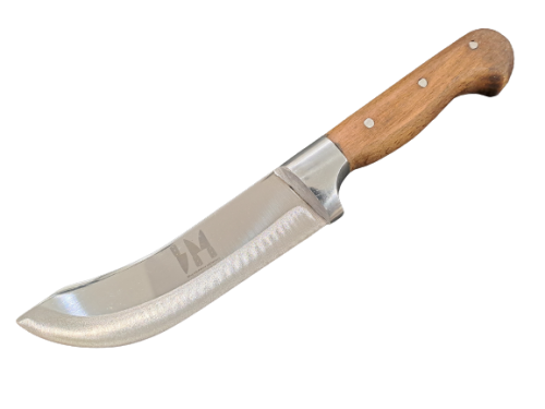 Beyaz Önlüklü Deri Yüzme Bıçağı 23,5cm Toplam Uzunluk