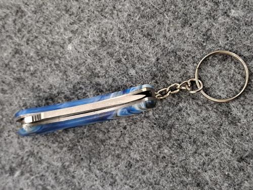 Anahtarlık Minik Çakı 11cm Toplam Uzunluk Epoksi Sap