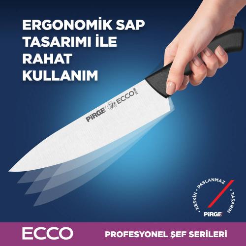 Pirge Ecco Çantalı 5'li Bıçak Seti SİYAH - 38402