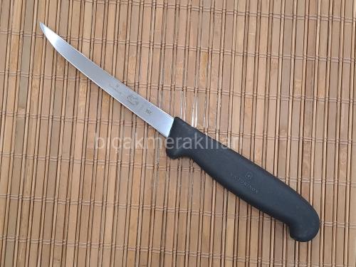 Victorinox 5.6203.12 12cm Siyah Ekstra Dar Ağız Sıyırma Bıçağı