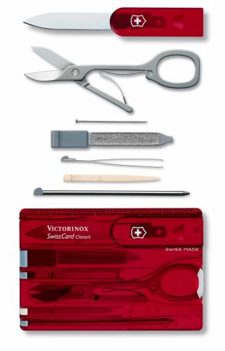 Victorinox 0.7100.TB1 SwissCard Classic (Blisterli)