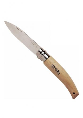 Opinel Düz Bağ Çakısı Kayın Saplı No 8 İnox Çakı