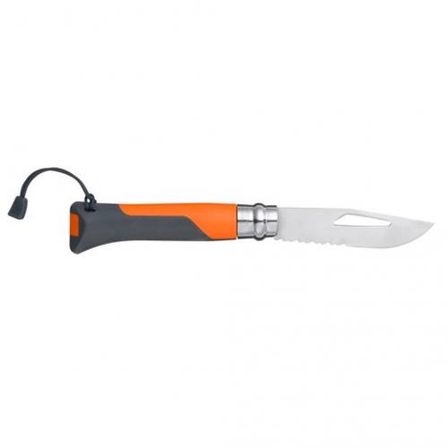 Opinel No 8 Poliamid Saplı Turuncu Outdoor Çakı Op-001577