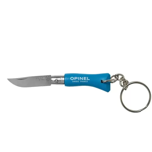 Opinel No 02 Anahtarlıklı Paslanmaz Çelik Çakı (Mavi)